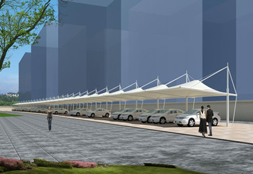 健身中心張拉膜